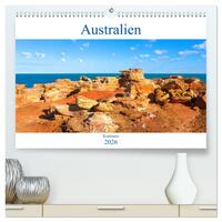 Australien - Kontraste (hochwertiger Premium Wandkalender 2026 DIN A2 quer), Kunstdruck in Hochglanz