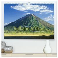 Die schönsten Vulkane Afrikas (hochwertiger Premium Wandkalender 2026 DIN A2 quer), Kunstdruck in Hochglanz