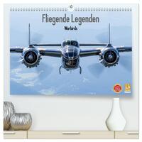 Fliegende Legenden - Warbirds (hochwertiger Premium Wandkalender 2026 DIN A2 quer), Kunstdruck in Hochglanz