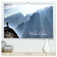 Wildes China (hochwertiger Premium Wandkalender 2026 DIN A2 quer), Kunstdruck in Hochglanz