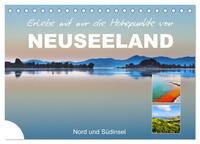 Erlebe mit mir die Höhepunkte von Neuseeland (Tischkalender 2026 DIN A5 quer), CALVENDO Monatskalender