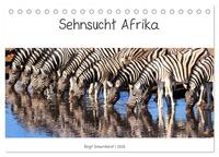 Sehnsucht Afrika - Faszinierende Tierwelt im südlichen Afrika (Tischkalender 2026 DIN A5 quer), CALVENDO Monatskalender