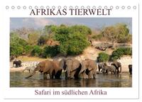 Afrikas Tierwelt, Safari im südlichen Afrika (Tischkalender 2026 DIN A5 quer), CALVENDO Monatskalender