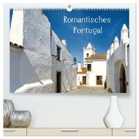 Romantisches Portugal (hochwertiger Premium Wandkalender 2026 DIN A2 quer), Kunstdruck in Hochglanz