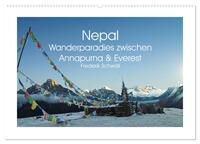 Nepal - Wanderparadies zwischen Annapurna & Everest (Wandkalender 2026 DIN A2 quer), CALVENDO Monatskalender