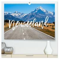 Neuseeland - Am Ende der Welt (hochwertiger Premium Wandkalender 2026 DIN A2 quer), Kunstdruck in Hochglanz