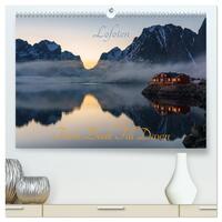 Lofoten - From Dusk Till Dawn (hochwertiger Premium Wandkalender 2026 DIN A2 quer), Kunstdruck in Hochglanz