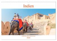 Indien - Eindrucksvoller Subkontinent (Wandkalender 2026 DIN A3 quer), CALVENDO Monatskalender