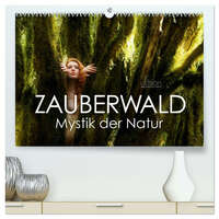 ZAUBERWALD Mystik der Natur (hochwertiger Premium Wandkalender 2026 DIN A2 quer), Kunstdruck in Hochglanz