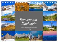 Ramsau am Dachstein (Wandkalender 2026 DIN A4 quer), CALVENDO Monatskalender