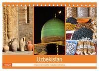 Uzbekistan - märchenhafte Seidenstraße (Tischkalender 2026 DIN A5 quer), CALVENDO Monatskalender