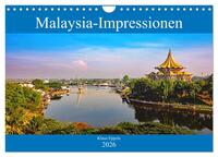 Malaysia-Impressionen (Wandkalender 2026 DIN A4 quer), CALVENDO Monatskalender