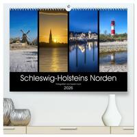Schleswig-Holsteins Norden (hochwertiger Premium Wandkalender 2026 DIN A2 quer), Kunstdruck in Hochglanz