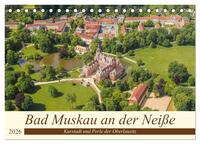 Bad Muskau an der Neiße (Tischkalender 2026 DIN A5 quer), CALVENDO Monatskalender