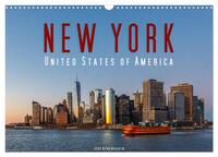 New York - United States of America (Wandkalender 2026 DIN A3 quer), CALVENDO Monatskalender