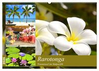 Rarotonga - Trauminsel im Südpazifik. (Wandkalender 2026 DIN A2 quer), CALVENDO Monatskalender