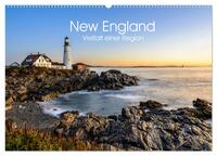 New England - Vielfalt einer Region (Wandkalender 2026 DIN A2 quer), CALVENDO Monatskalender