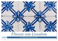 Fliesen von Lissabon (Wandkalender 2026 DIN A2 quer), CALVENDO Monatskalender