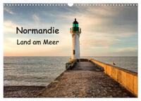 Normandie - Land am Meer (Wandkalender 2026 DIN A3 quer), CALVENDO Monatskalender
