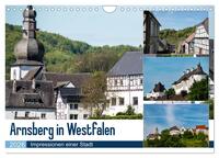 Arnsberg in Westfalen (Wandkalender 2026 DIN A4 quer), CALVENDO Monatskalender