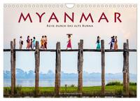 Myanmar - Reise durch das alte Burma (Wandkalender 2026 DIN A4 quer), CALVENDO Monatskalender