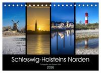 Schleswig-Holsteins Norden (Tischkalender 2026 DIN A5 quer), CALVENDO Monatskalender