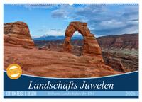 Landschafts Juwelen - Erlesene Landschaften der USA (Wandkalender 2026 DIN A2 quer), CALVENDO Monatskalender
