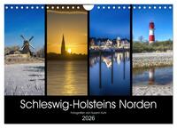 Schleswig-Holsteins Norden (Wandkalender 2026 DIN A4 quer), CALVENDO Monatskalender