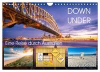 Down Under - Eine Reise durch Australien (Wandkalender 2026 DIN A4 quer), CALVENDO Monatskalender