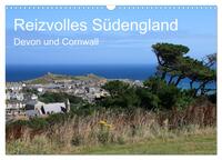 Reizvolles Südengland Devon und Cornwall (Wandkalender 2026 DIN A3 quer), CALVENDO Monatskalender