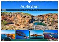 Australien - Travel The Gravel (Wandkalender 2026 DIN A3 quer), CALVENDO Monatskalender
