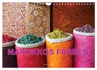 Marokkos Farben (Wandkalender 2026 DIN A4 quer), CALVENDO Monatskalender