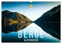 Berge. Alpenseen (Wandkalender 2026 DIN A2 quer), CALVENDO Monatskalender