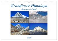 Grandioser Himalaya, Bergriesen in Nepal (Wandkalender 2026 DIN A3 quer), CALVENDO Monatskalender
