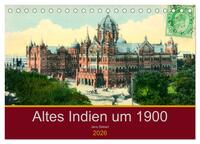 Altes Indien um 1900 (Tischkalender 2026 DIN A5 quer), CALVENDO Monatskalender