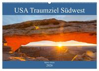 USA Traumziel Südwest (Wandkalender 2026 DIN A2 quer), CALVENDO Monatskalender