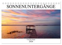 Die schönsten Sonnenuntergänge der Welt (Tischkalender 2026 DIN A5 quer), CALVENDO Monatskalender