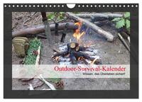 Outdoor-Survival-Kalender (Wandkalender 2026 DIN A4 quer), CALVENDO Monatskalender