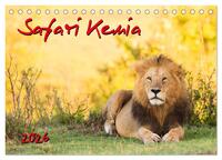 Safari Kenia (Tischkalender 2026 DIN A5 quer), CALVENDO Monatskalender