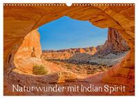 Naturwunder mit Indian Spirit (Wandkalender 2026 DIN A3 quer), CALVENDO Monatskalender