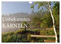 Unbekanntes Kärnten (Wandkalender 2026 DIN A4 quer), CALVENDO Monatskalender