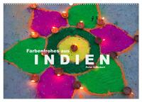 Farbenfrohes aus Indien (Wandkalender 2026 DIN A2 quer), CALVENDO Monatskalender