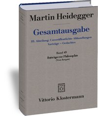 Beiträge zur Philosophie (Vom Ereignis) (1936-1938)