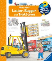 Wieso? Weshalb? Warum?, Band 38 - Alles über Laster, Bagger und Traktoren