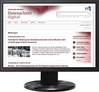 DATENSCHUTZdigital - Jahresabonnement bei Kombibezug Print und Datenbank