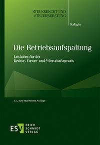Die Betriebsaufspaltung