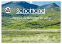 Schottland - grandiose Landschaften im Westen (Wandkalender 2026 DIN A3 quer), CALVENDO Monatskalender
