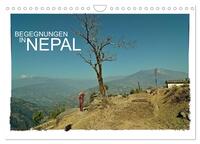 BEGEGNUNGEN IN NEPAL (Wandkalender 2026 DIN A4 quer), CALVENDO Monatskalender
