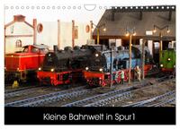 Kleine Bahnwelt in Spur 1 (Wandkalender 2026 DIN A4 quer), CALVENDO Monatskalender