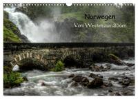 Norwegen - Vom Westen zum Süden (Wandkalender 2026 DIN A3 quer), CALVENDO Monatskalender